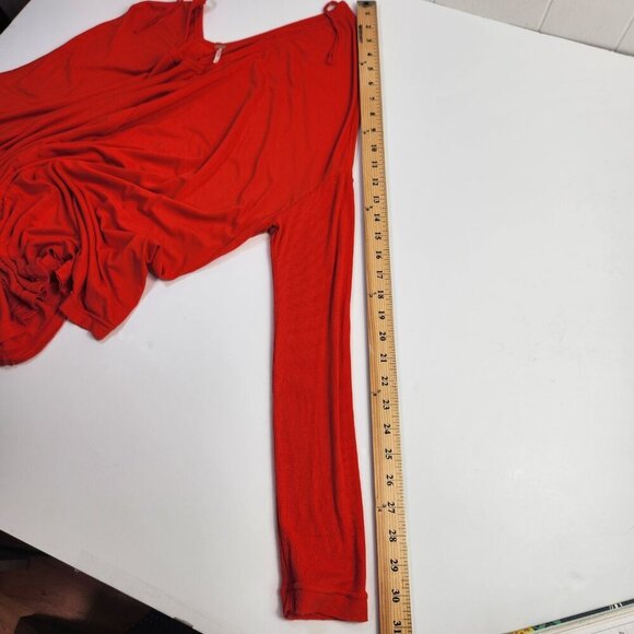 Free People Moonshine Tunic Top Slouchy Oversized Boho Medium - Picture 15 of 16